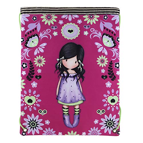 SANTORO GORJUSS Mochila Plana Mochila, Ninas, Rosa (Fucsia)