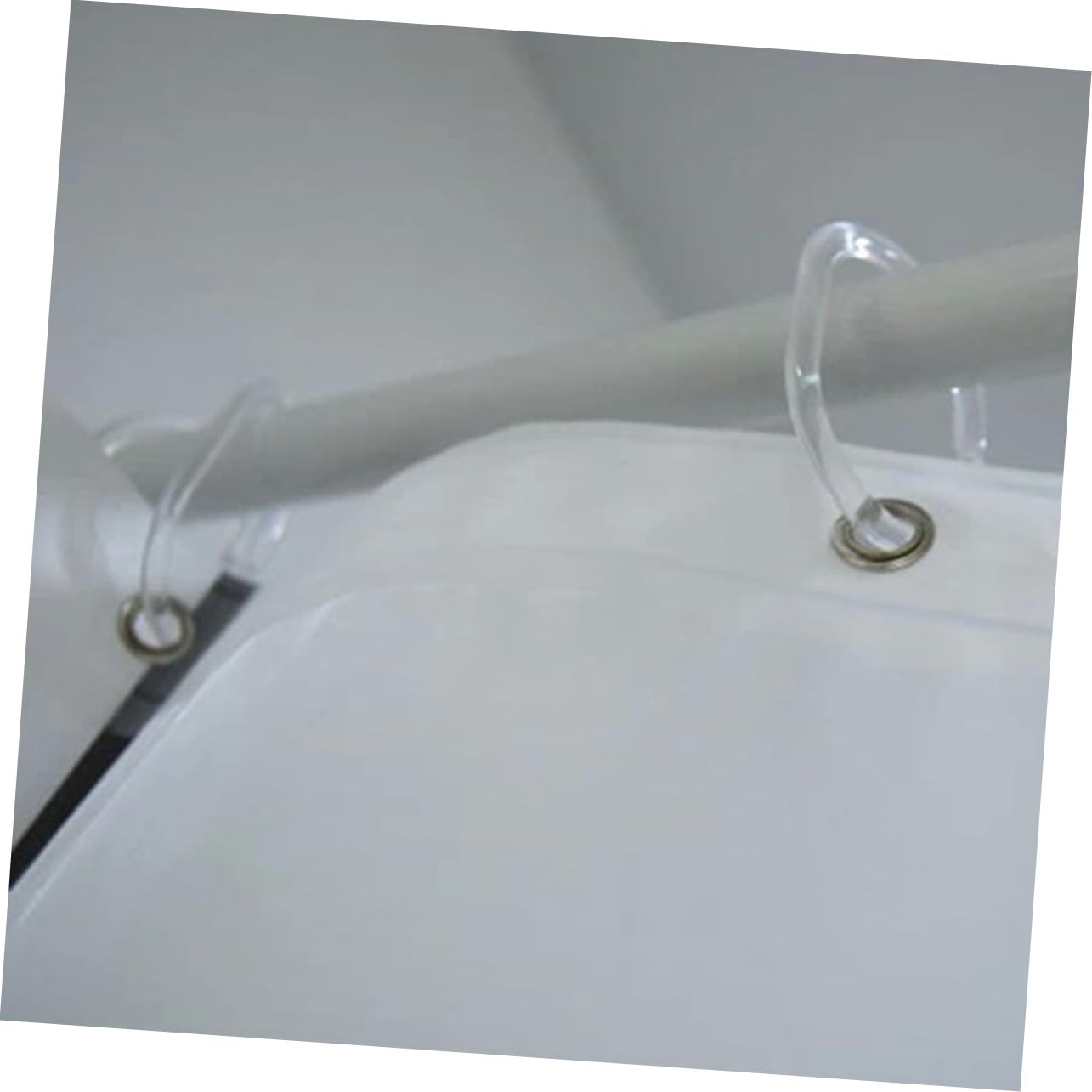 Crochets de Douche for Rideaux, 24 pièces, Cintre de Rideau de Douche, Anneaux de Rideau de Douche, Crochet de Rideau de Douche, Clip de drapé de Bain, Boucle de drapé de Bain,Crochets de sa