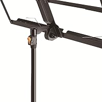 Vista 2 de Hercules Stands BS118BB EZ Grip Soporte de música con bolsa