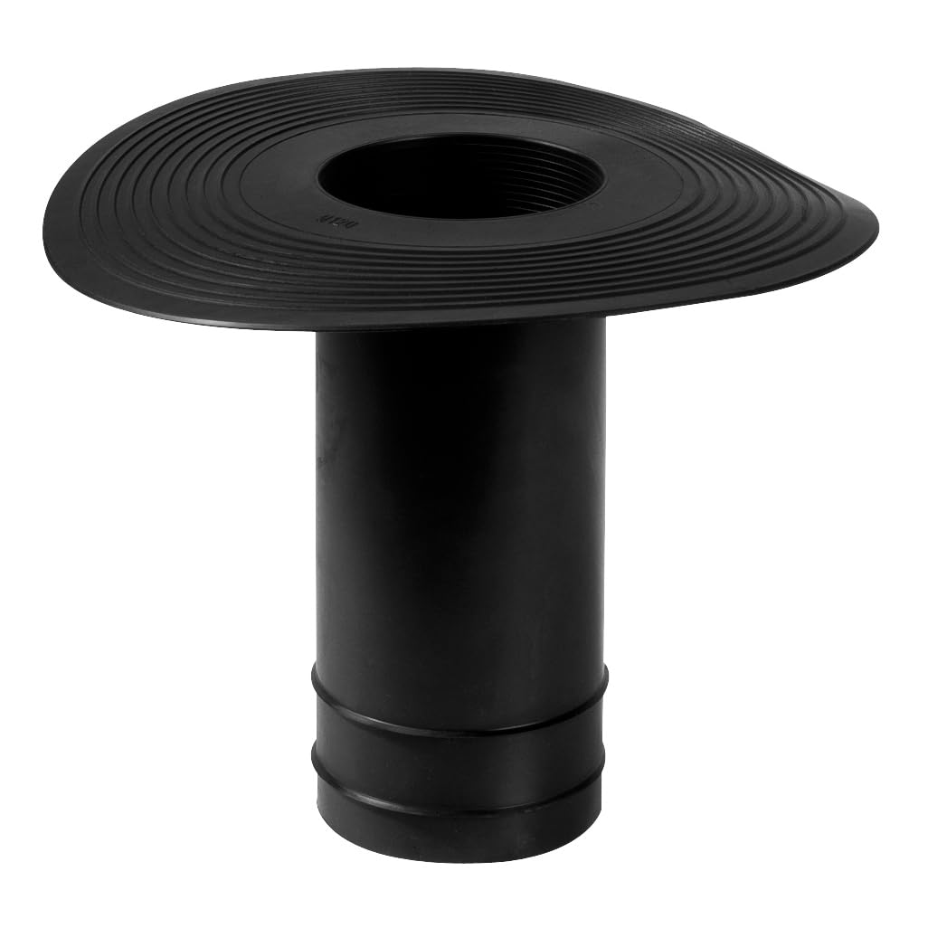 Vertical Drain Outlet for Flat Roofs - smooth flange 45mm diameter (1)