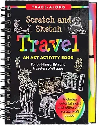 Scratch & Sketch Travel (new and updated!) 2nd Edition book cover