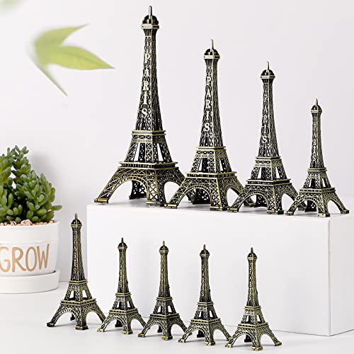 Statue tour Eiffel pour décoration de gâteau et cadeau de mariage chic