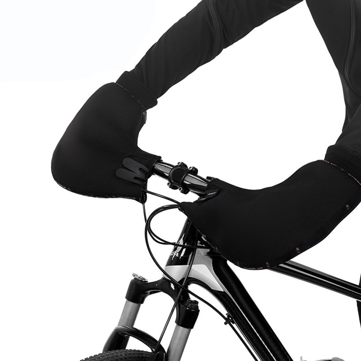 Tofficu 1paar Fahrrad Lenkerhandschuhe mit Winddichtem Wasserdichtem Schutz Gefüttert Passend für Mountainbike und Roller Winterhandschuhe für Herren und Damen