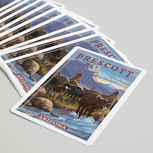 Baraja de Poker Prescott Arizona 52 Cartas Tamaño Póker miniatura 5