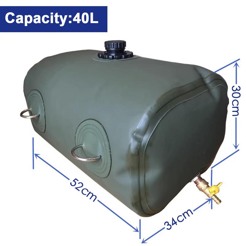 Jerry Can, Bolsa De Vejiga De Aceite Blando De 40 Litros, Bolsa De Gasolina De Repuesto Plegable, Tanque De Combustible De Repuesto Para Motocicletas Y Automóviles