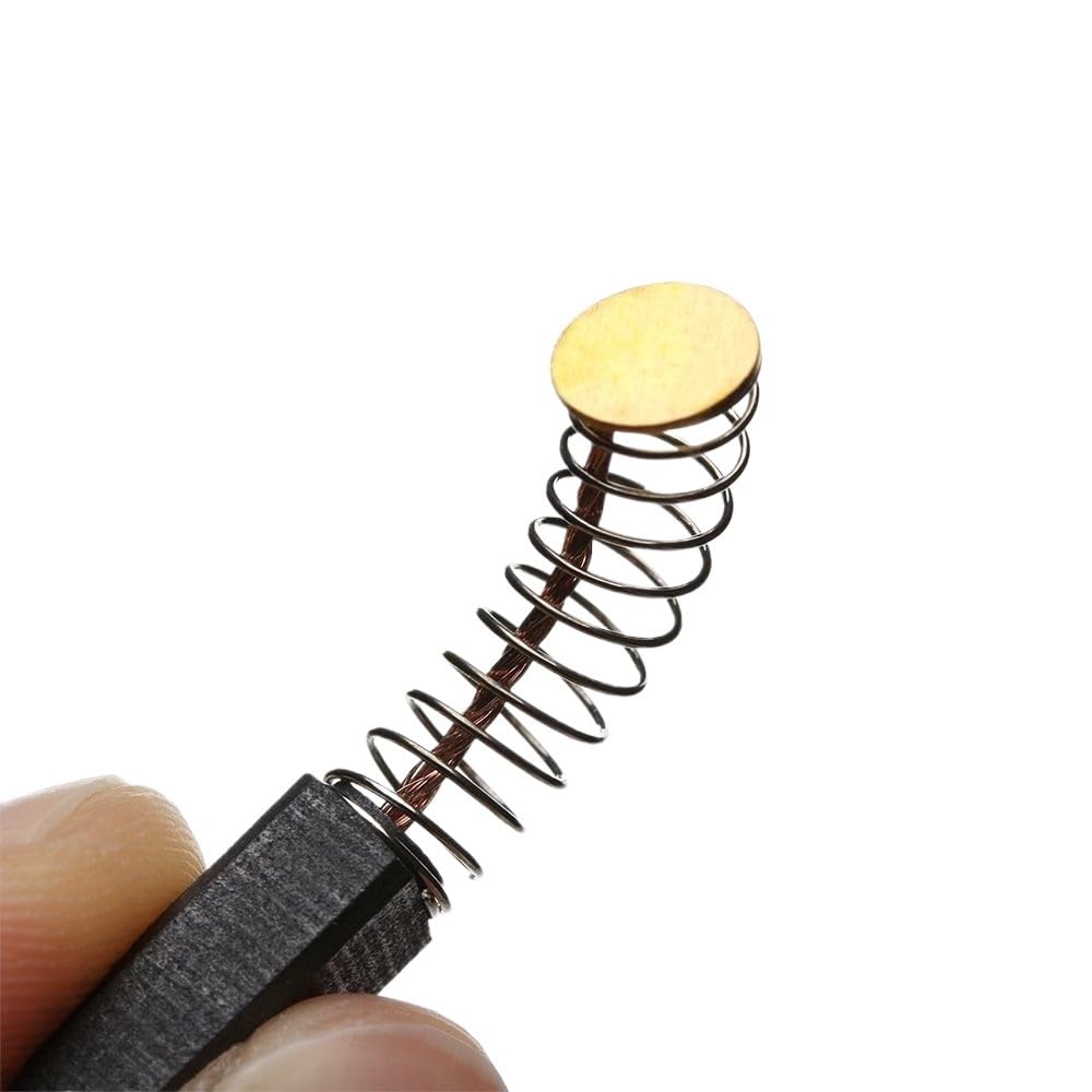 5/10 sztuk mi ni wiertarka elektryczna szlifierka zamienna szczotki węglowe części zamienne do silników elektrycznych narzędzie obrotowe 5 x 8 x 15 mm (10 szt.)