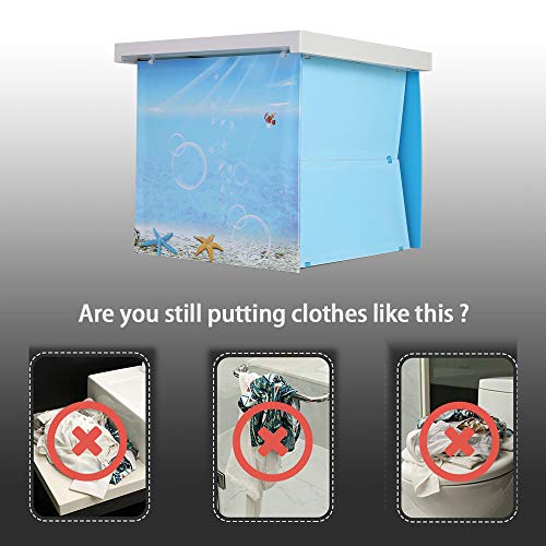 Splenssy Verborgen Stijl Badkamer Opvouwbare Kleding Tas Waterdichte Douchecabine Kleding Box - Image 6