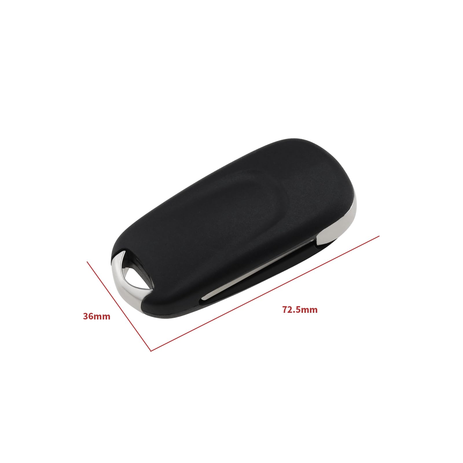 ECSiNG 2 Buttons Folding Car Remote Key Cover Shell Case Compatible with Vauxhall Astra K 2015 2016 2017 2018 2019 2020 Compatible with Opel Replacement Key Shell case - Image 4