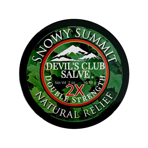 DOUBLE STRENGTH Devil's Club Salve, Snowy Summit, Double Devil, Salve, Pain Relief, Natural Relief, Devil's Club, All Natural, Herbal Salve, Alaska Devil's Club Salve â€¦