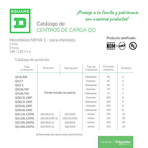 Mejores precios y opiniones de Centro de carga schneider electric comprados en linea. 17 Imagen adicional