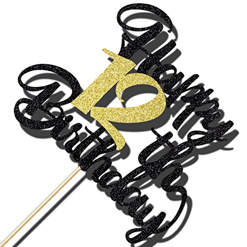 Image of 12th Happy birthday cake topper happy birthday cake decoration 12th birthday party decoration gift plugin (12)
