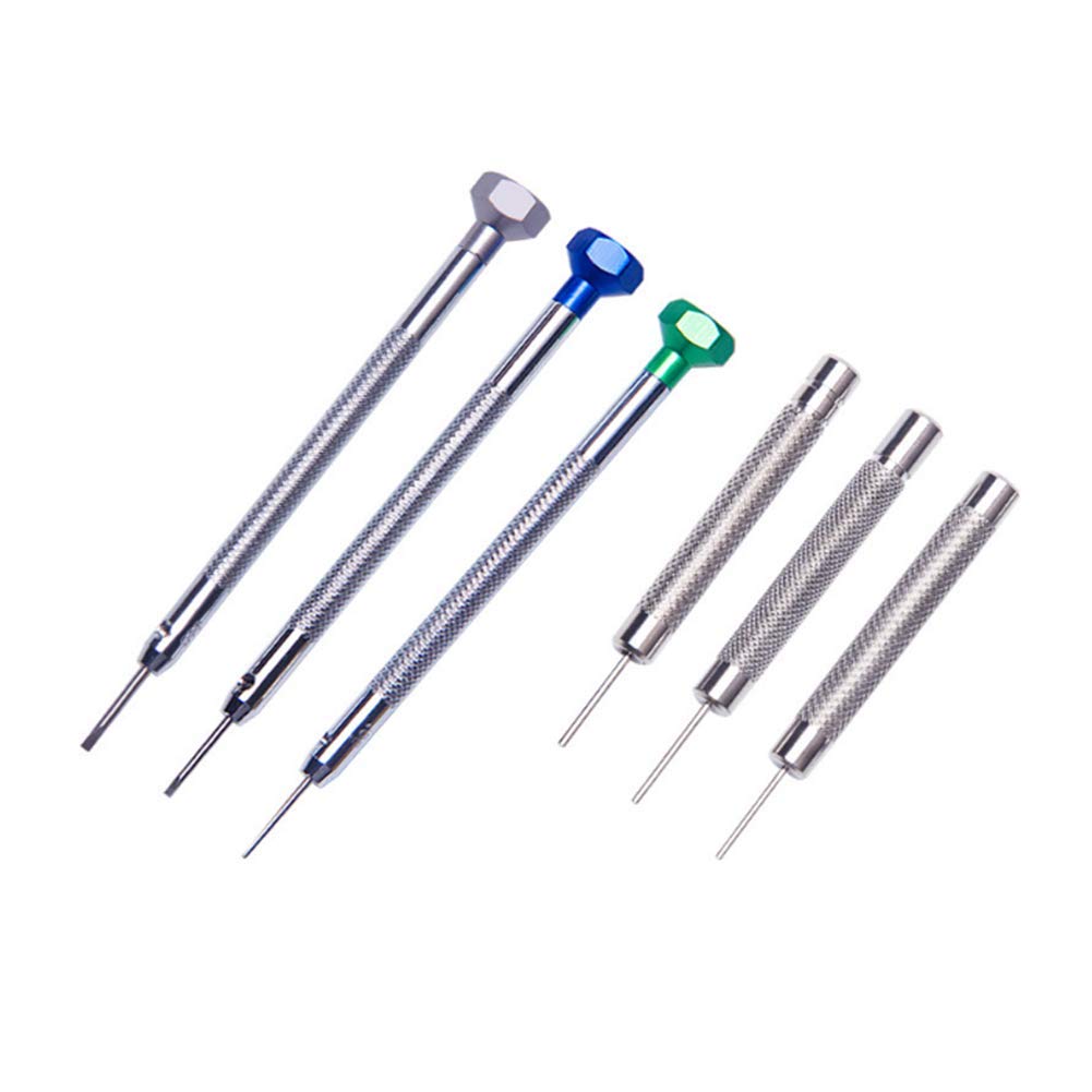 Uhrenreparaturset mit Tragetasche, Uhrenarmband-Verbindungsstift-Entferner, Reparaturwerkzeug-Set, Uhrengehäuseöffner, Federsteg-Werkzeuge