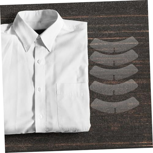 Varillas de plástico para camisas de hombre y extensores de cuello, pack de 100 piezas 4