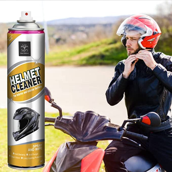 Sapi'S Helmet Foam Cleaner ,Anti Bacterial Cleaner,Helmet Sweat Cleaner