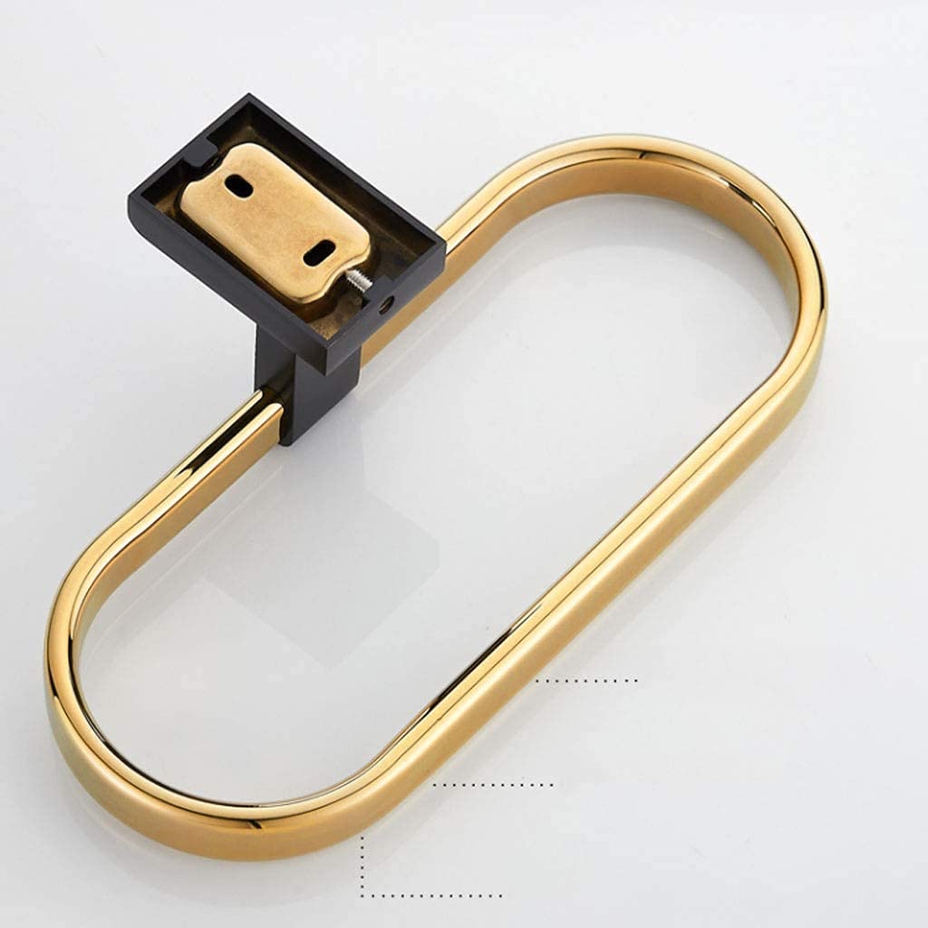 Toalleros de Baño Pared Toallero Toallero De Cobre, Anillo para Toallas, Toallero Montado En La Pared, Estante para El Hogar, Hotel, Accesorios De Baño, Toallero Toallero Baño