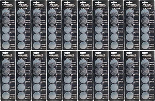 LOOPACELL CR3032 CR 3032 Lithium 3V 100 Batteries