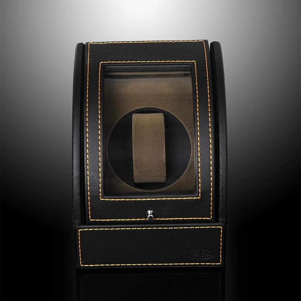 Watch Winders Watch Winder Boxes Automatic Single Winding Box Watch Box 1+0 Watch Winder Quiet Motor Turn Table Device Automatic Mechanical Watch Storage Watch Box