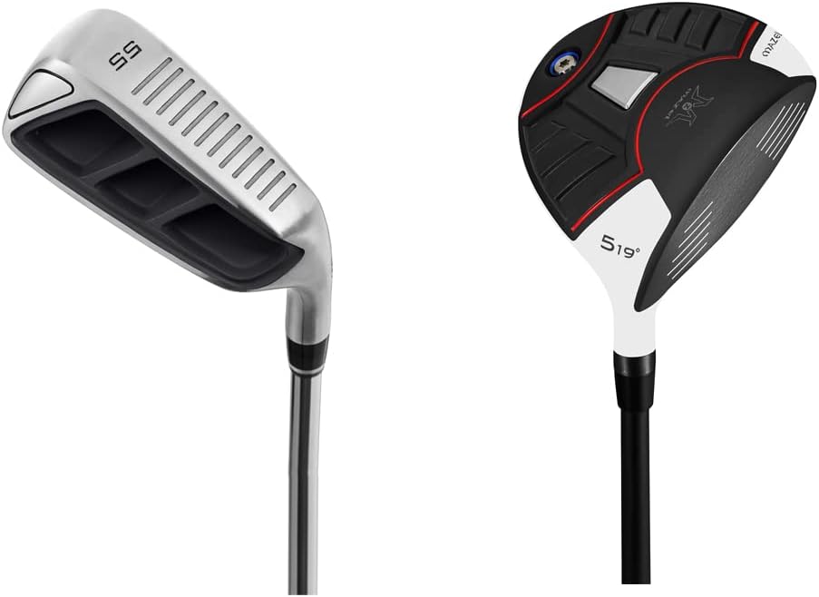 MAZEL Golf Chipper & Golf 5 Woods,Bundle of 2