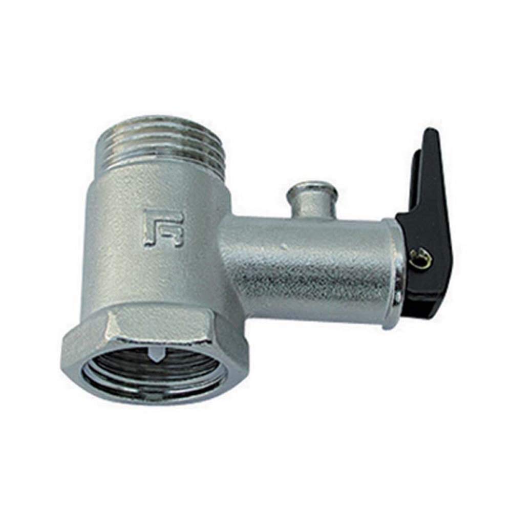 UNIVA Valve for Normal Water Heater with 3/4 Drain Lever, Multi-Coloured, Default