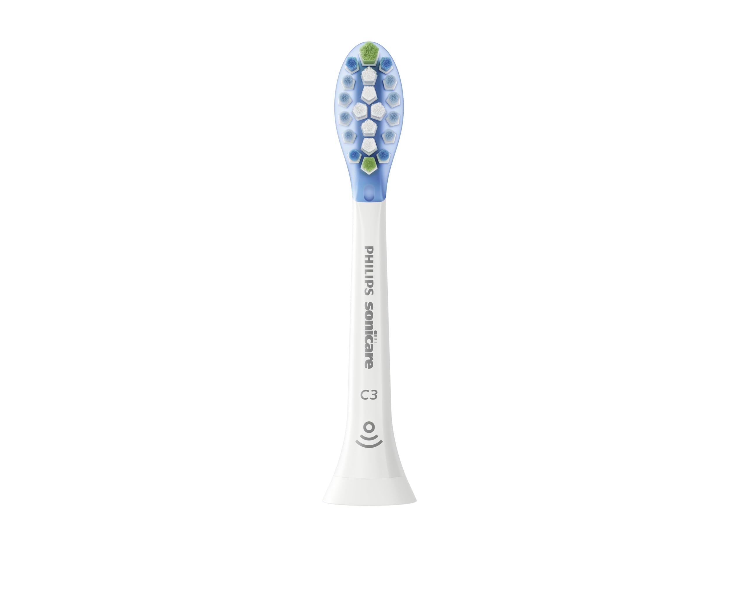 Philips Sonicare Original C3 Premium Plaque Defence Standard Schallzahnbürstenköpfe - 4er-Pack in Weiß (Modell HX9044/17)