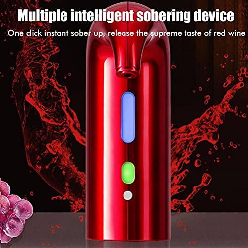 Estrella-L Karafter, draagbare 1-knops elektrische wijnbeluchter, automatische filter wijndispenser, USB oplaadbare… - Afbeelding 6