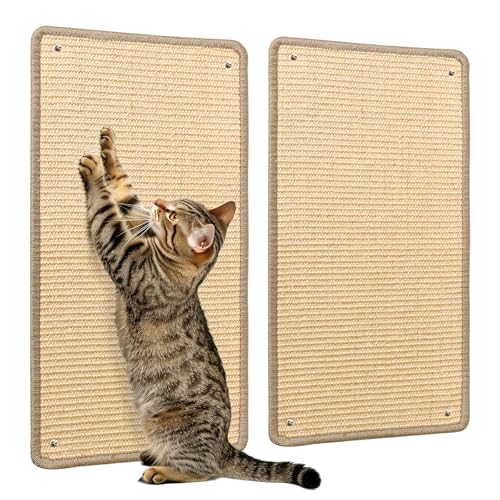 ComSaf Cat Scratcher Mat - 23.6" Sisal Cat Scratch Pad