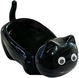 Cat Design Self-Draining Soap Dish, Cute Bar Soap Holder for Bathroom, Multifunctional Household Soap Storage, Practical Storage Organizer for Sink and Shower