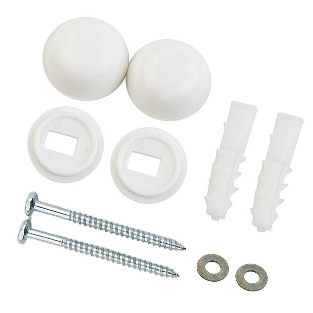 Tool Part for Screws Mounting 1 Set Anchor Bidet Bolts Fitting Fixing Kit Plastic + Iron