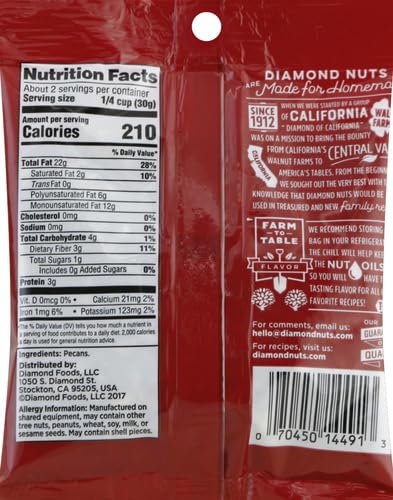 Image of Diamond of California Finely Diced Pecans, 2.25 oz