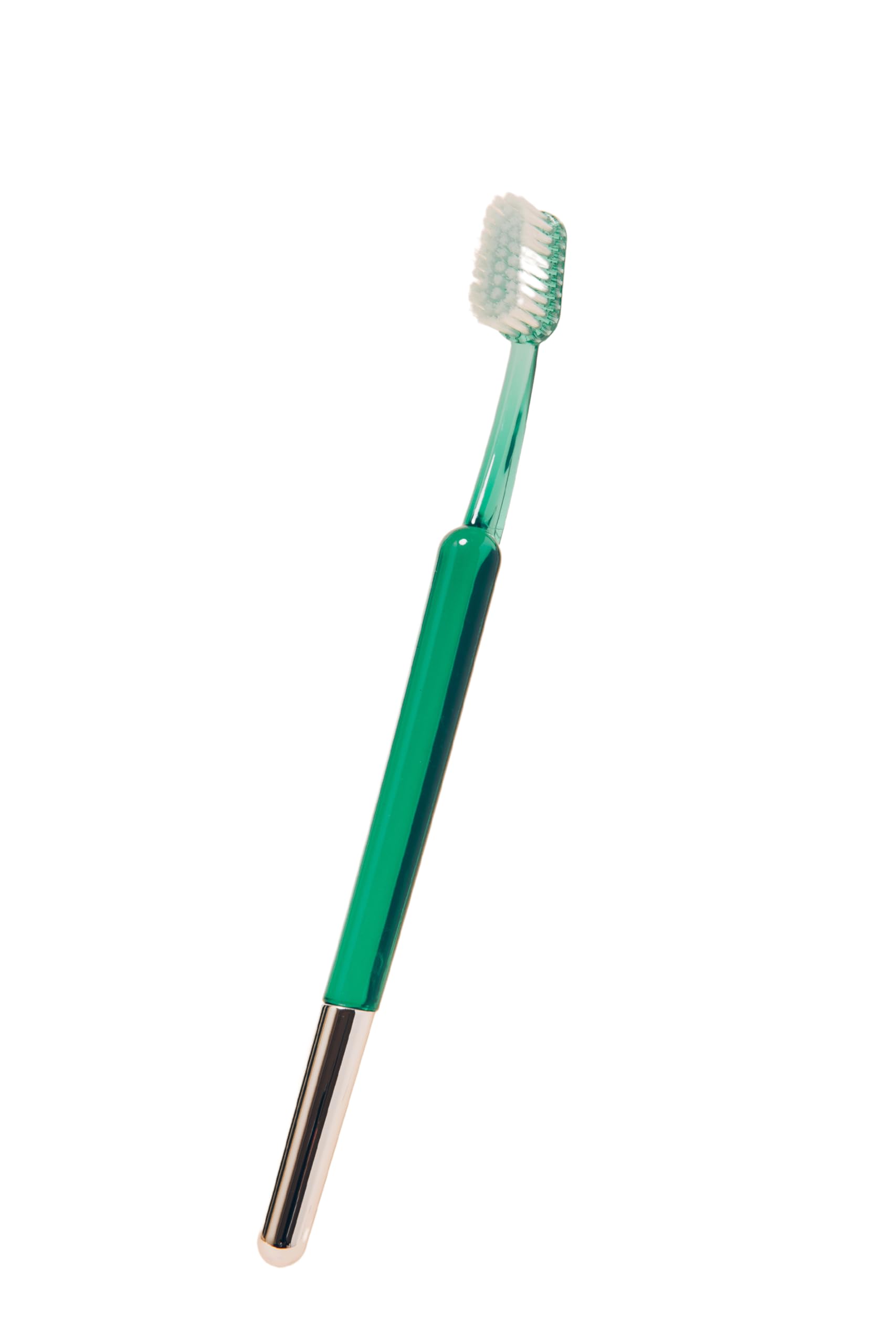 TRASK The Better Brush - Luxury Soft Bristle Dentist Designed Manual Toothbrush for Adults Verde