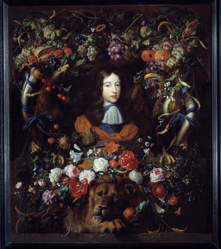 Peinture murale Guillaume III d'Orange sublimez votre salon avec cette toile de fleurs