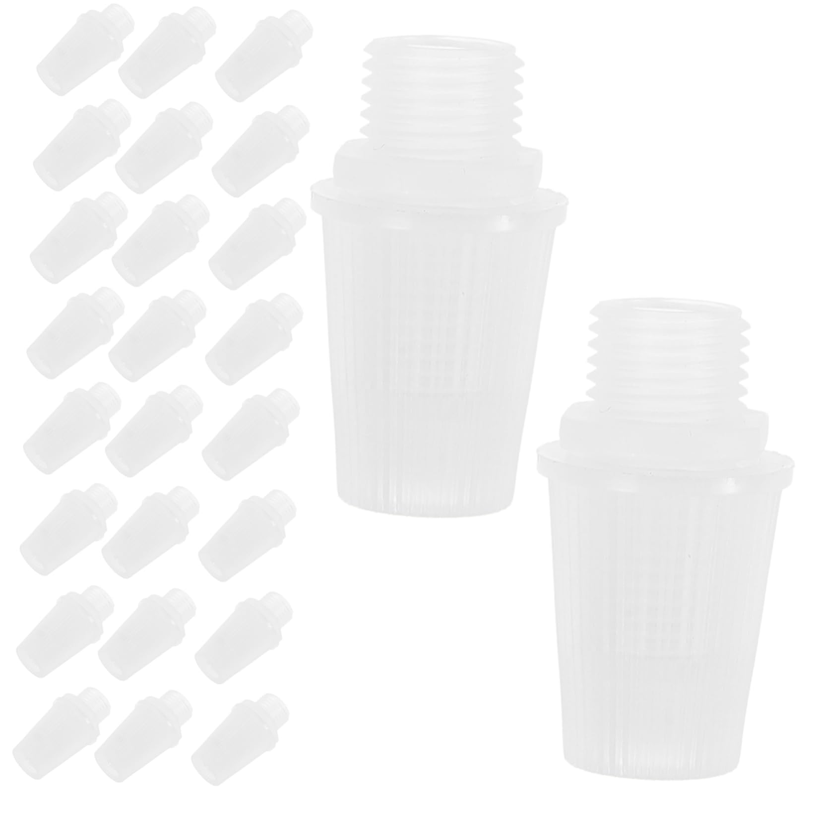 OSALADI 400pezzi Connettori Per Cavi Di Rete Grips Per Cavi Elettrici Morsetti Di Sicurezza Per Lampade e Illuminazione Facili Da Installare e Resistenti Trasparenti e Versatili