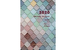 2020 Calendar July 2019 - 2020