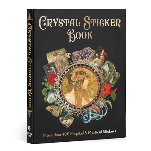 Crystal Sticker Book: More than 400 Magickal & Mystical Stickers (Mystical Sticker Book)