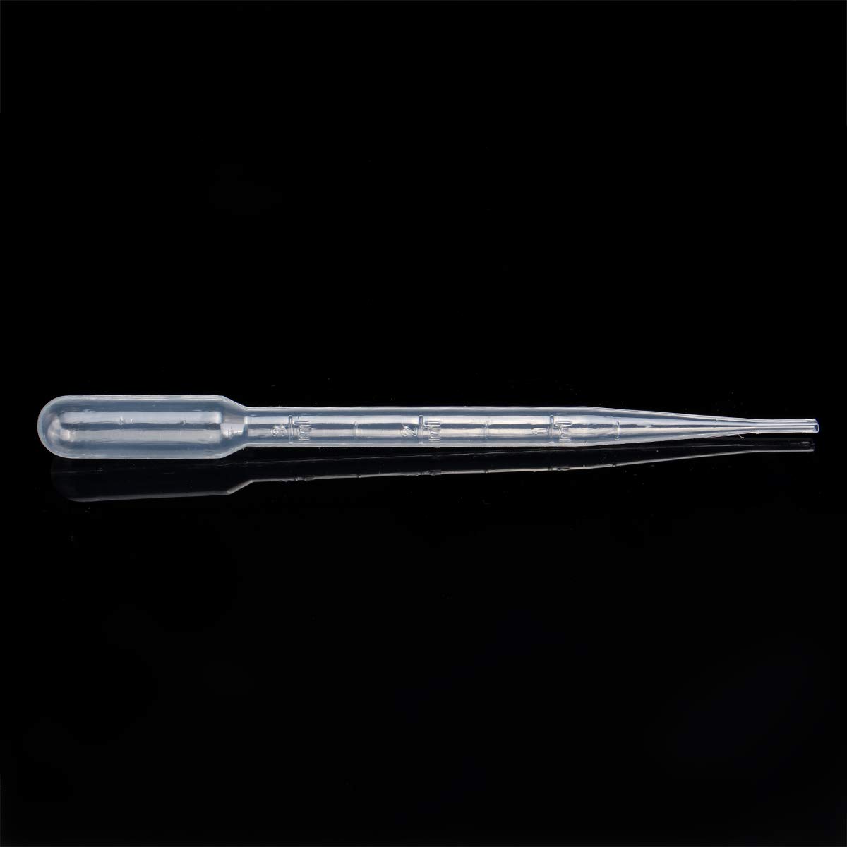 1000Pcs 3Ml Pipetas Desechables Plástico Cuentagotas Graduado Transferencia De Pintura Líquida