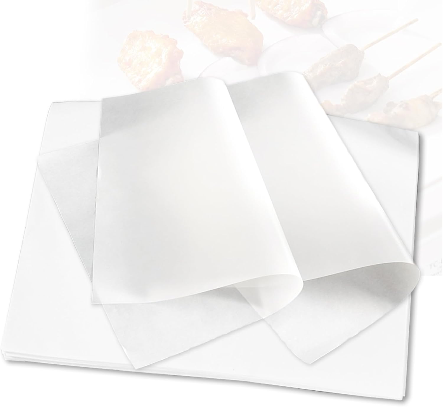 TORMEN 100pcs 9x13 Inches Parchment Paper Sheets,Rectangular Baking
