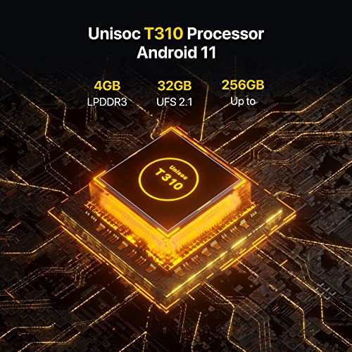 UMIDIGI Movil Resistente Agua y Golpes, Bison X10S 6.53'' HD 6150mAh Batería IP68/IP69K Teléfonos Móviles Libres,16MP+8MP Cámara 4GB+32GB Android 11 4G Smartphone Libre