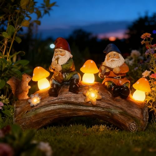 Lampe solaire champignon résine : éclairez votre jardin sans fils ni hausse de facture électrique