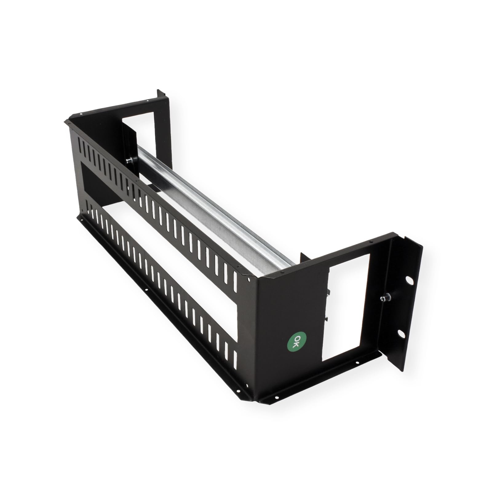 ROLINE Support pour Rail DIN 19 Pouces 3 U, 133 x 482 x 123 H x L x P