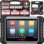 Autel MaxiCOM MK808S Scanner, 2026 Full Bidirectional Tool Same as MK808BT Pro MX808S,28+ Resets,Active Test,AutoAuth, All System Diagnostic, Injector Coding, Android 11, Update Of MK808 MX808 MK808ZG