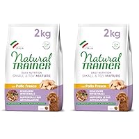 Trainer Natural Cibo per Cani Small and Toy Mature, Pollo