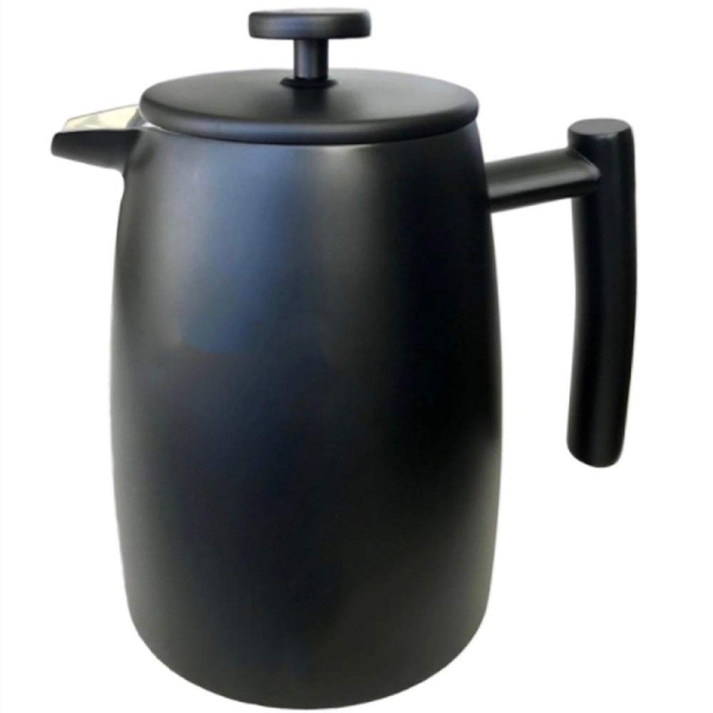 French Press ekspres do kawy ręcznie pchany dwuwarstwowy dzbanek ciśnieniowy ze stali nierdzewnej zaparzacz do kawy z filtrem