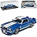 Produktbild Ford Mustang II Coupe Blau mit Weiss Shelby Cobra 2. Generation 1973-1978 1/43 Greenlight Modell Auto