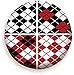 Produktbild Linus-Store topsaleA Argyle Plaid Set Schwarz rot Beauty Fashion Reserverad Reifenabdeckung Wasserdicht Staubdicht
