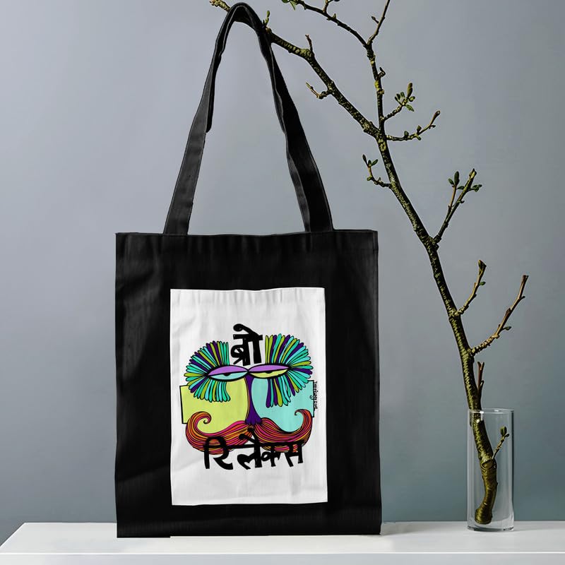 Image of Women's Canvas Tote Bag | Durable 15kg Carry Bag with Zip | Multipurpose Shopping & College Bag