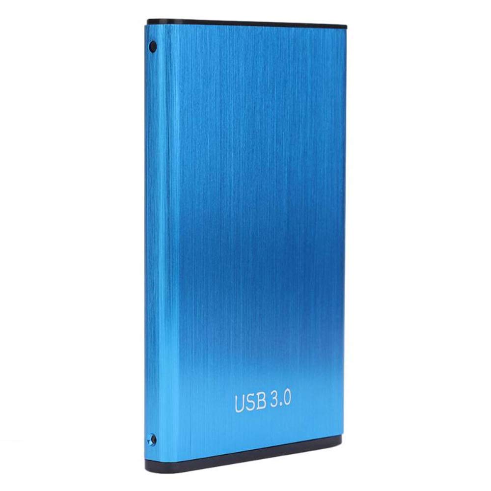 Decdeal 2.5 Inch USB3.0 Hard Drive Box Aluminum Alloy USB3.0 to SATA Serial Hard Drive Box (Blue)-image-39