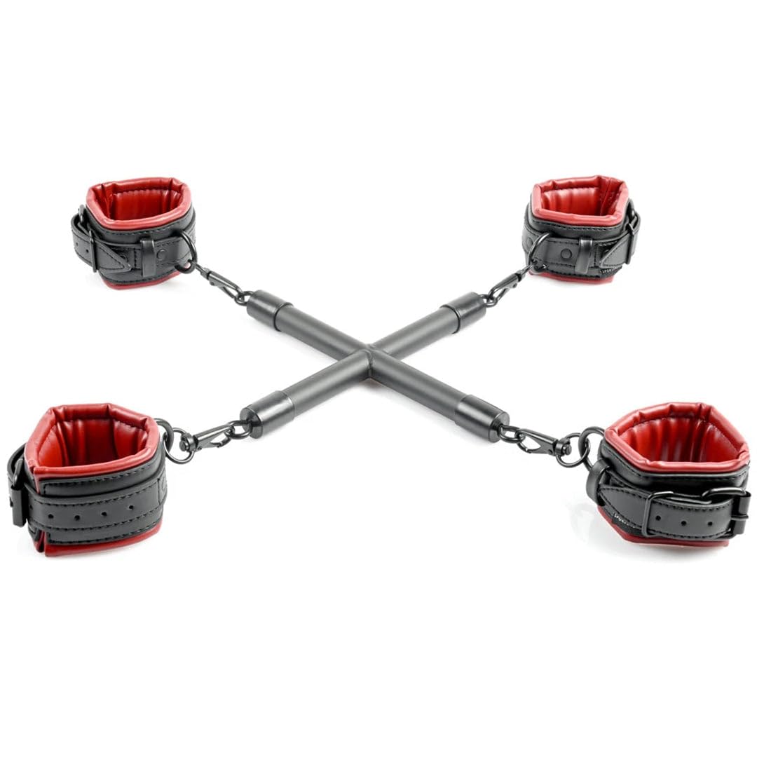 Sportsheets Saffron Hog Tie-E32185 Saffron Hog Tie Black One Size