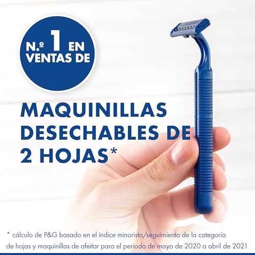 Variante de Gillette cuchilla de afeitar Blue II desechable 20 unidades (15+5)