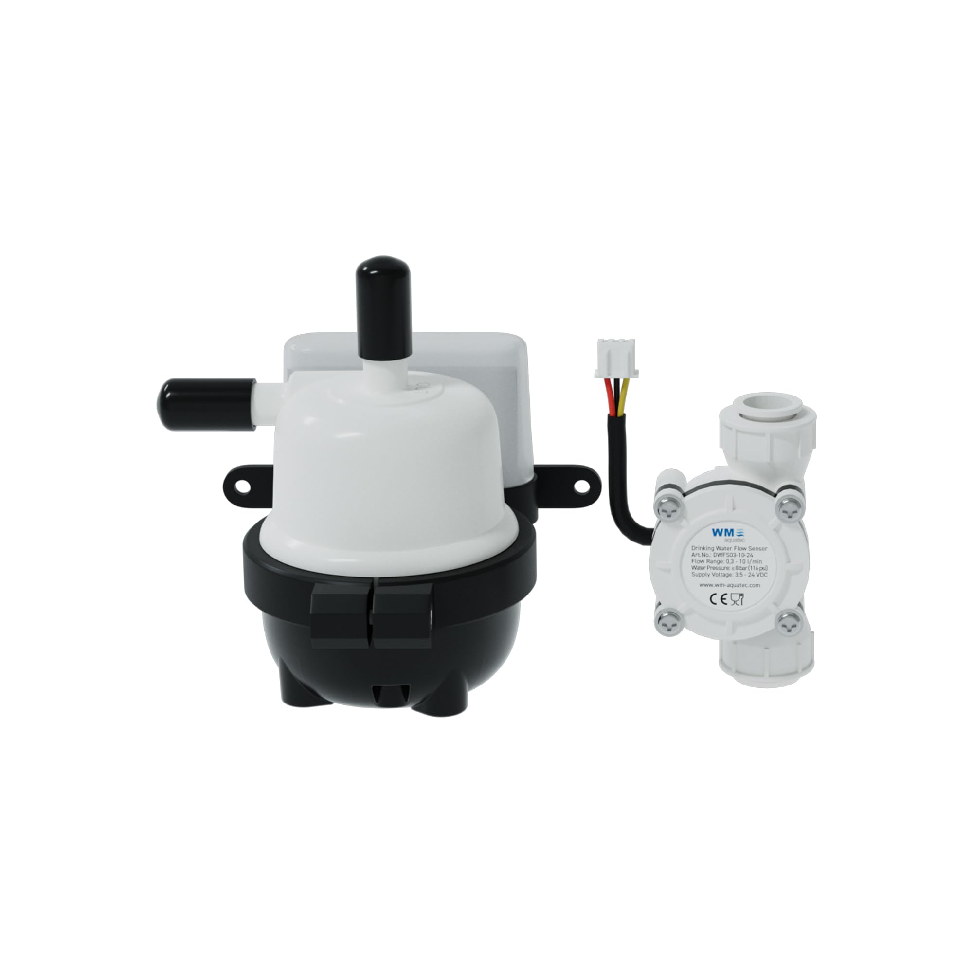 WM aquatec UV-8 eco | UV-C LED Wasserdesinfektion | chemiefrei & umweltfreundlich | integrierte Funktionsüberwachung | inkl. Durchflusssensor | sicheres Wasser für Camping & Caravaning