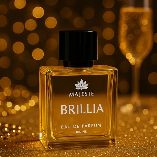 Image of Brillia by APS Majeste Perfume for Women - 100 ML Eau De Perfume | Long-Lasting Luxury Fruity, Spicy & Woody Fragrance